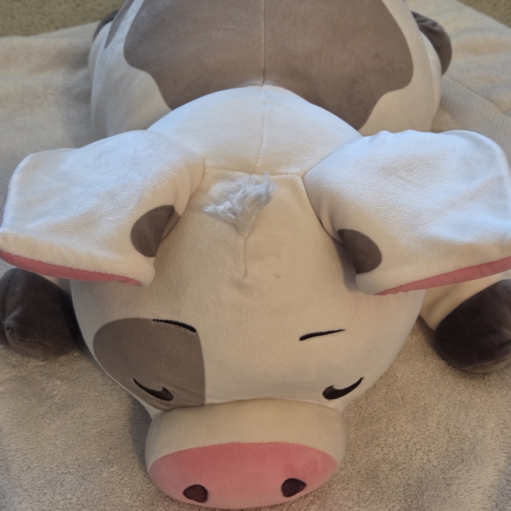 Disney Parks Moana Sleeping Pua Pig Cuddleez Large Plush Pillow